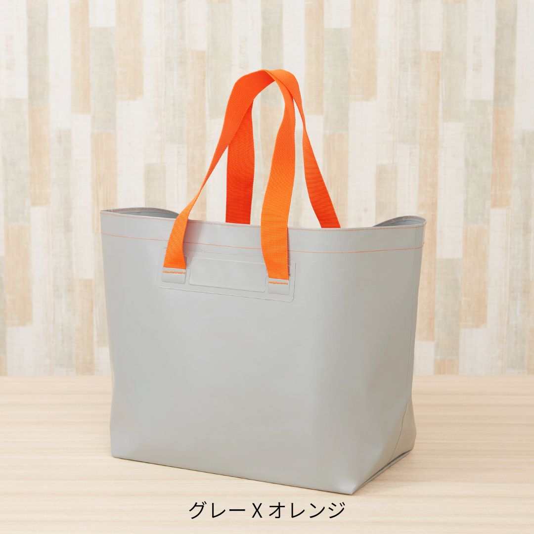 ザブザブ洗える　おしゃれな人気の防水トートバッグ　ZAB　Lサイズ