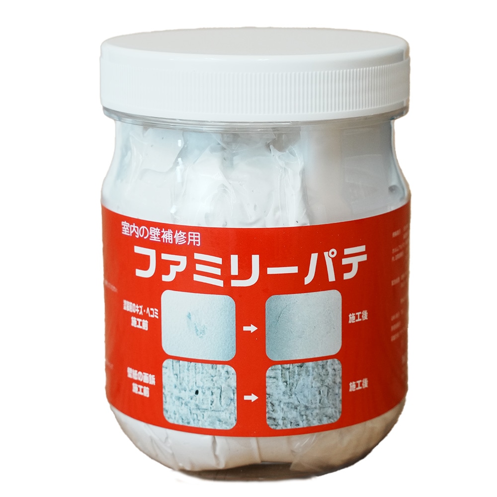 メーコー　内部用　合成樹脂エマルションパテ　薄付け用　ファミリーパテ　水性　７００ｇ
