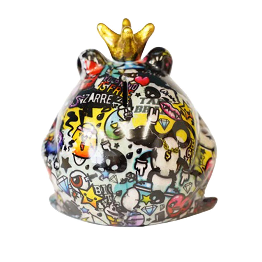 POMME PIDOU（ポンピドゥー） セラミック製貯金箱 カエル マネー