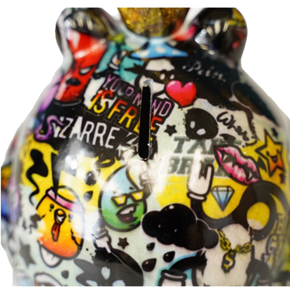 ポンピドゥ POMME PIDOU ポニー モノトーン 貯金箱 レア POMME PIDOU