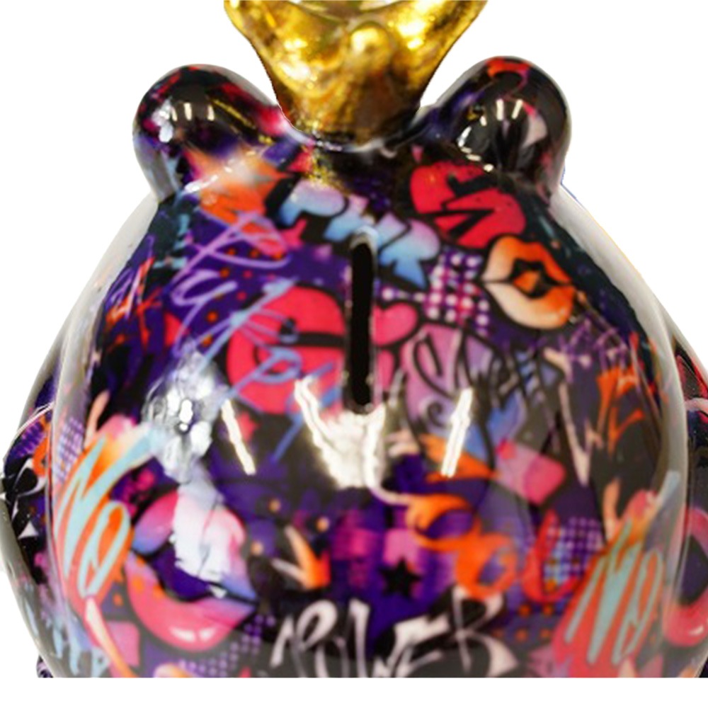 POMME PIDOU（ポンピドゥー） 貯金箱 カエル マネーバンクフレディ （E）