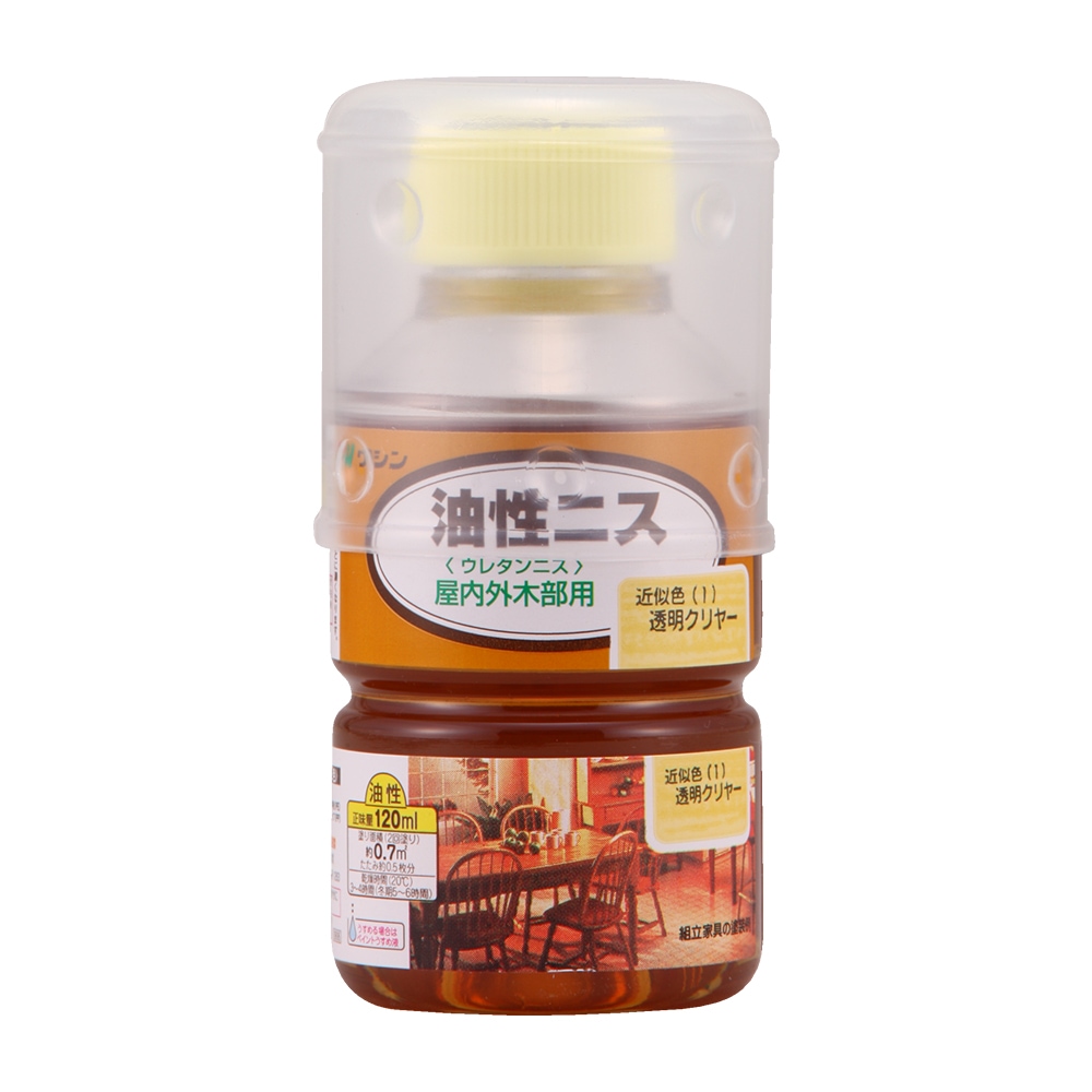 和信 油性ニス 木工・工作・床用 ウレタンニス 120ml