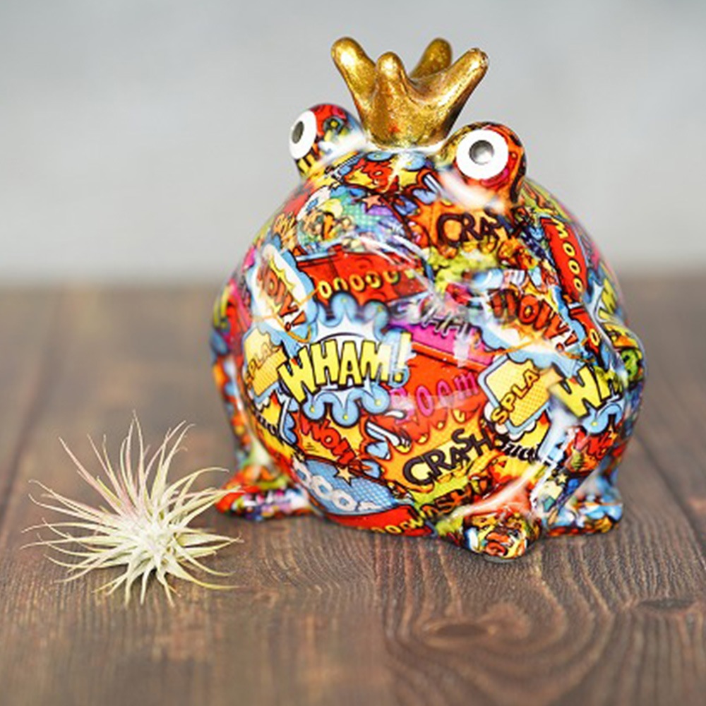 Pomme pidou ポンピドゥ 貯金箱 カエル オブジェ | ジョイフルパル