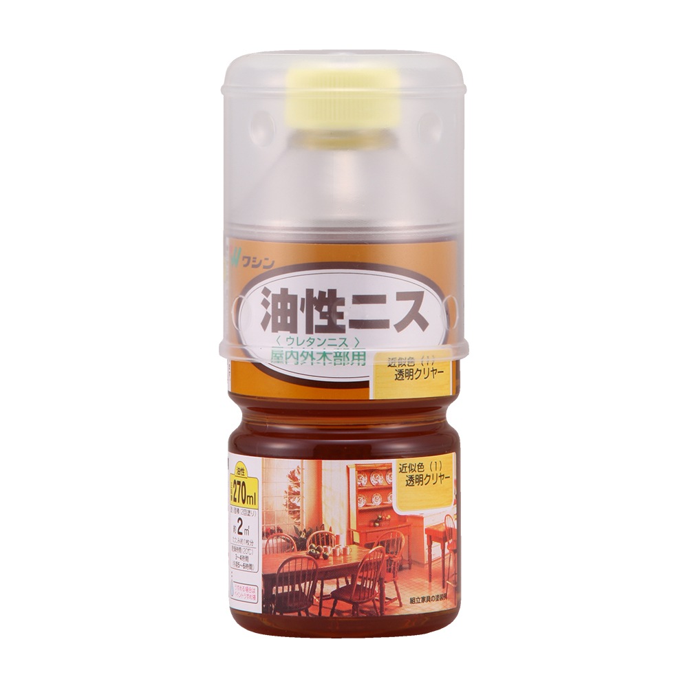 和信　油性ニス　木工・工作・床用　ウレタンニス　27０ｍｌ