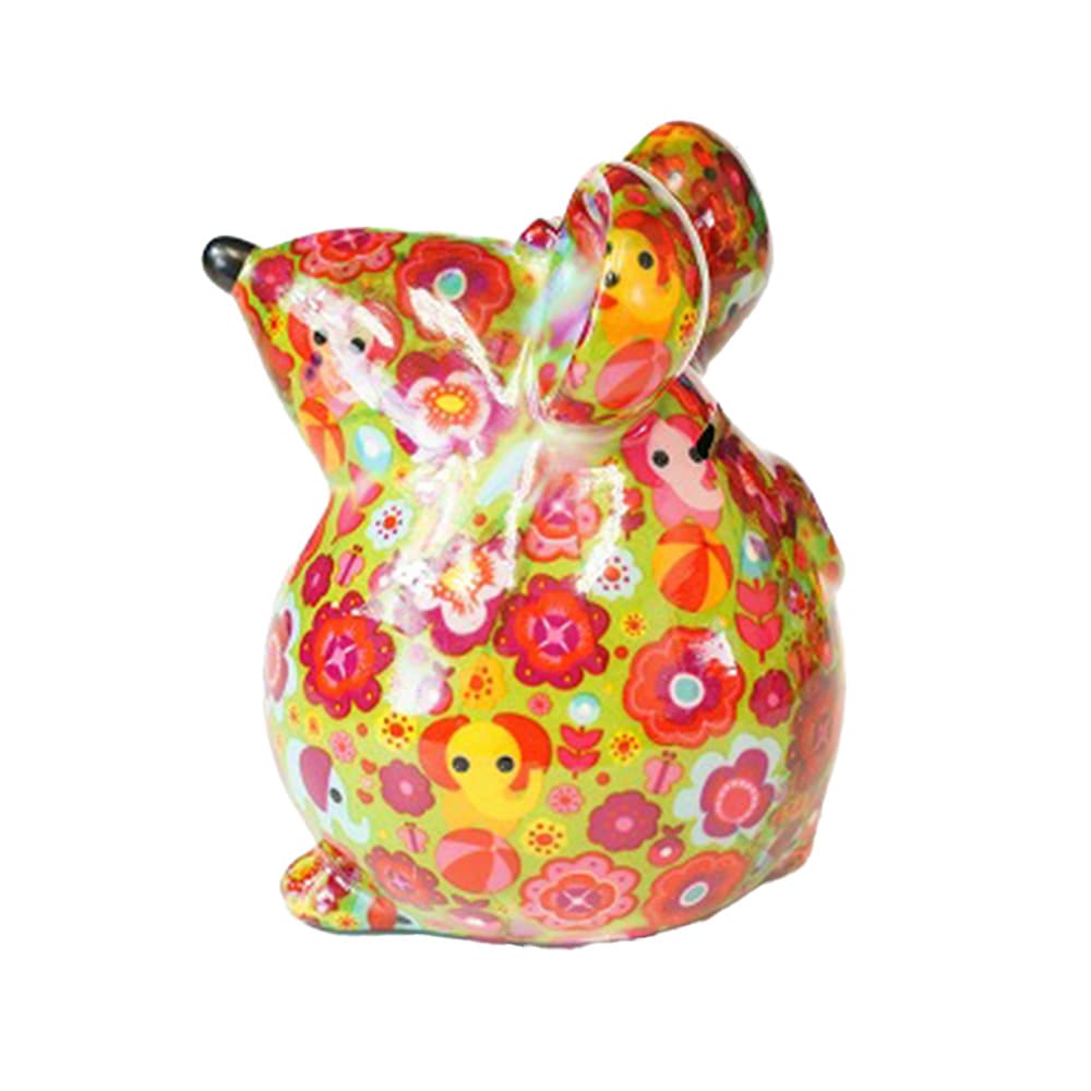 POMME PIDOU（ポンピドゥ）　セラミック製貯金箱　ねずみ　マネーバンクマウス　（B）