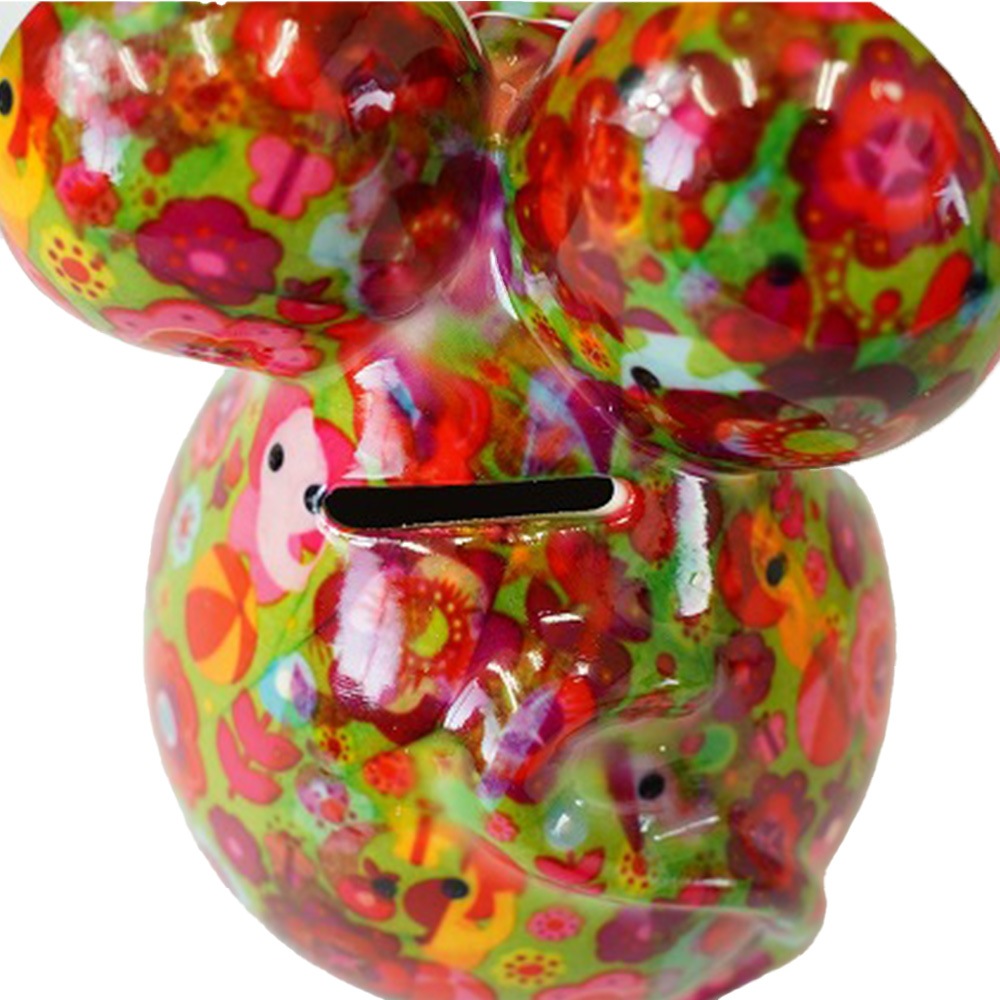 POMME PIDOU（ポンピドゥ）　セラミック製貯金箱　ねずみ　マネーバンクマウス　（B）