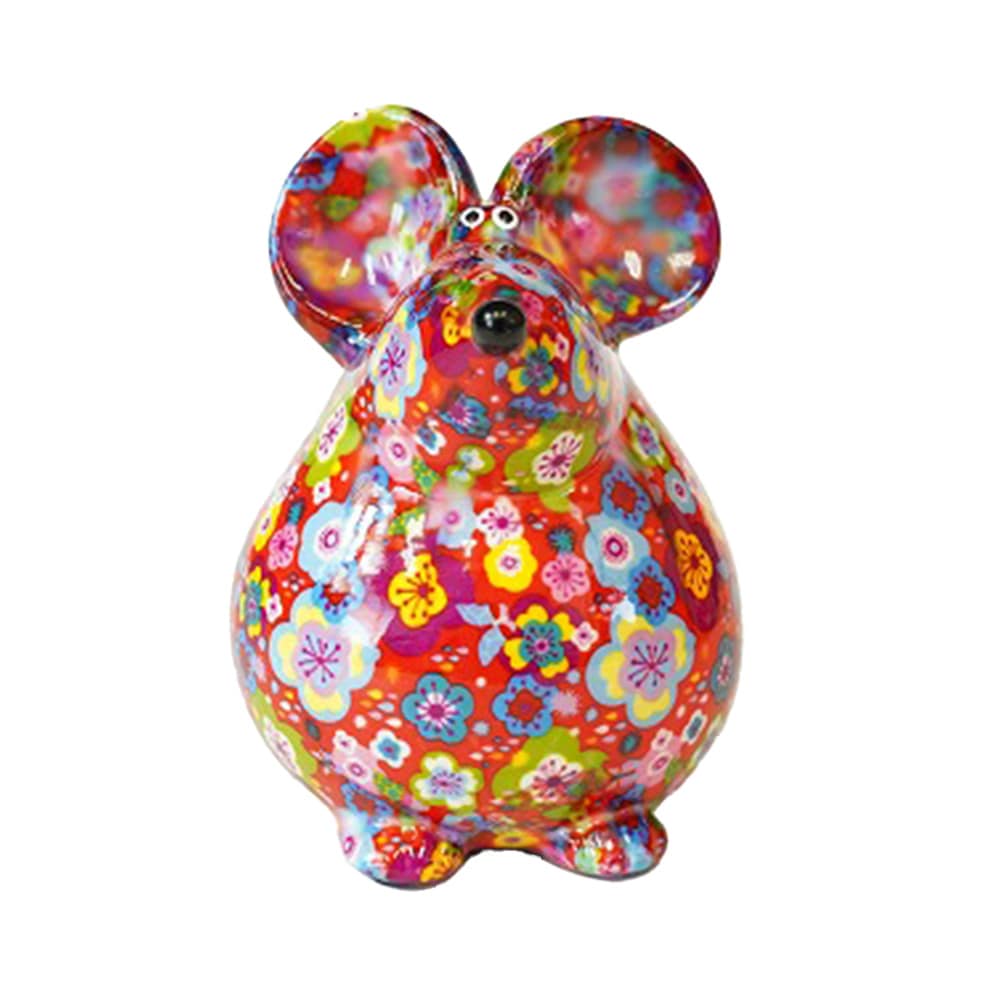POMME PIDOU（ポンピドゥー） セラミック製貯金箱 ねずみ マネー
