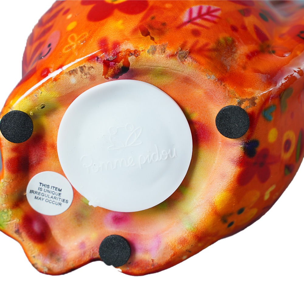 POMME PIDOU（ポンピドゥ)セラミック製貯金箱 カラフルな猫の置物セット POMME PIDOU（ポンピドゥー） セラミック製貯金箱 ねこ マネー