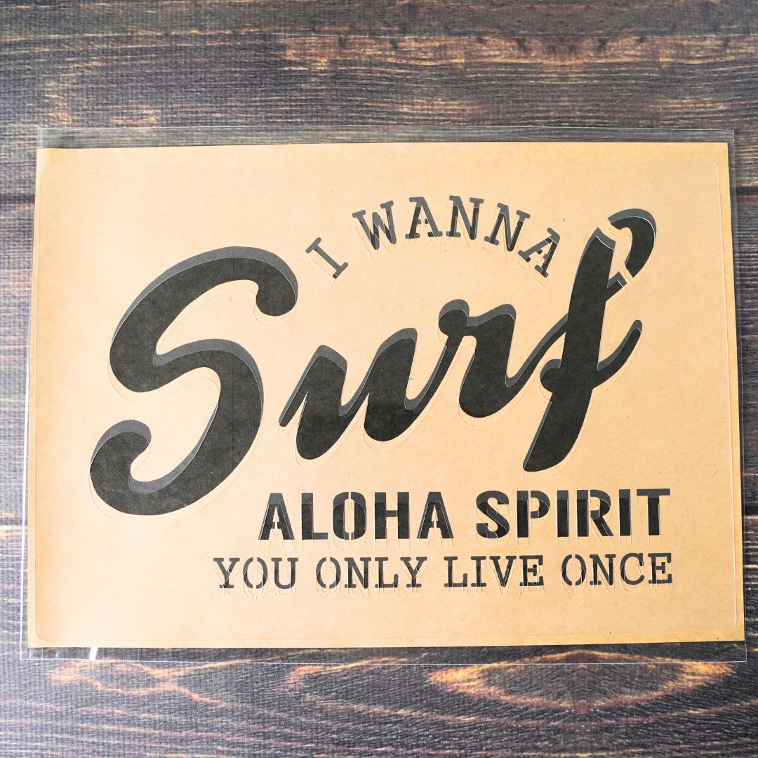 ANALOG STUDIO ステンシルシート 【SURF】