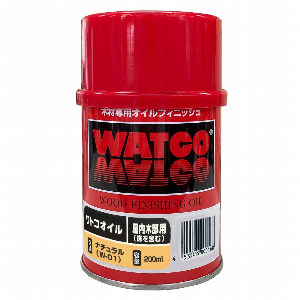 木材専用オイルフィニッシュ ワトコオイル 200ml ナチュラル