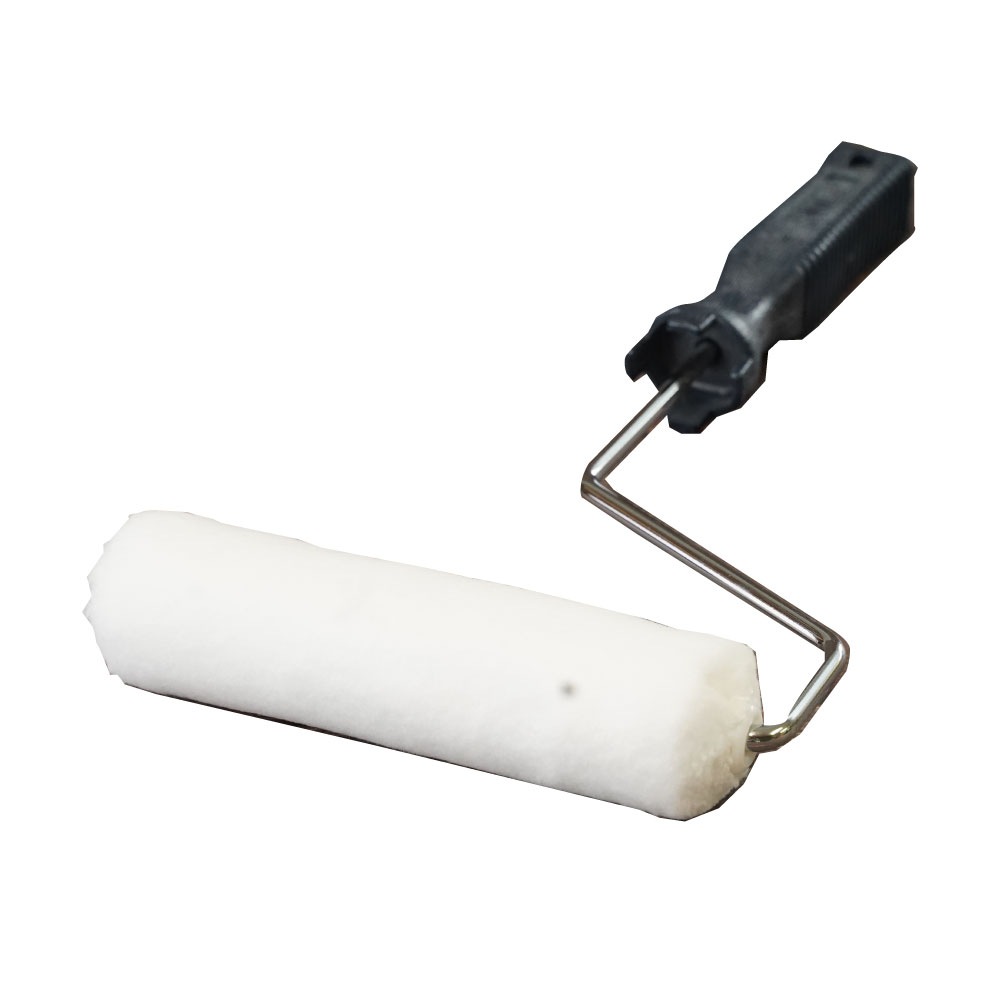 STEP　スモールローラー　ジャストフィットローラー　屋外木部用意ステインに最適　６インチ　毛丈１２ｍｍ