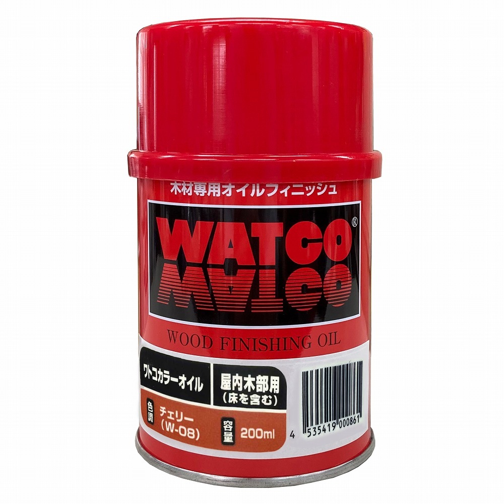 木材専用オイルフィニッシュ ワトコオイル 200ml (ナチュラル以外)