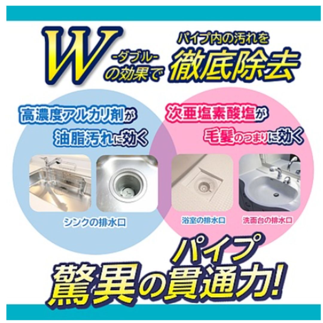 ラグロン　パイプ・配管洗浄剤　高速パイプブレーカー　５００ｇ