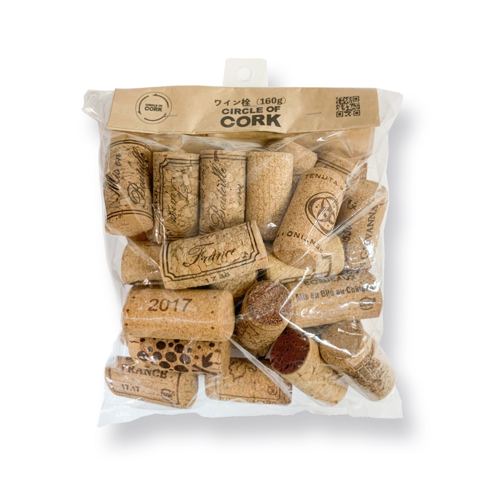 リサイクルコルク　CORKI　ワイン栓　１６０Ｇ