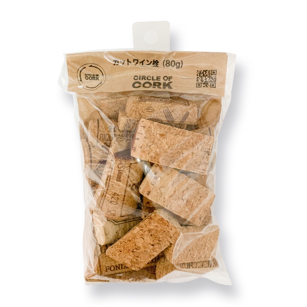 リサイクルコルク　CORKI　半割ワイン栓　８０Ｇ