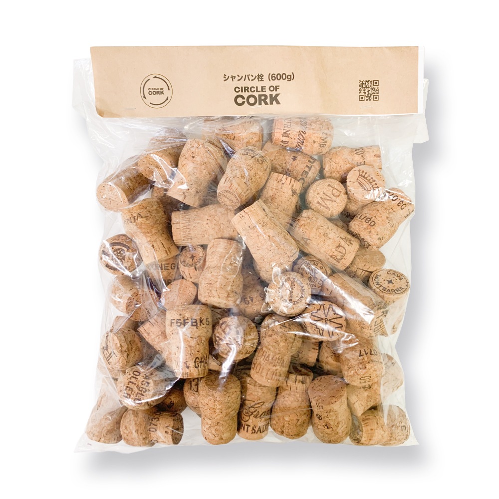 リサイクルコルク CORKI シャンパン栓 600G