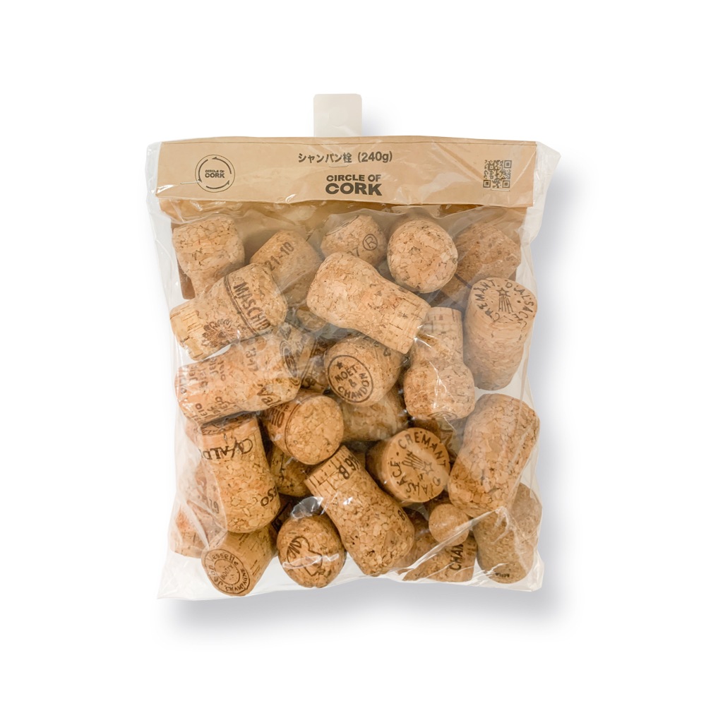 リサイクルコルク CORKI シャンパン栓 240G