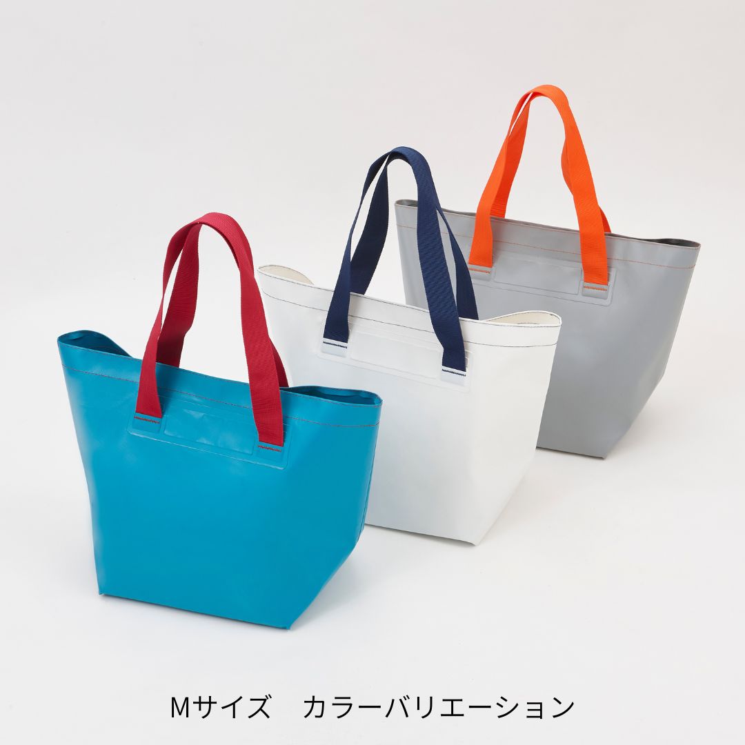 ザブザブ洗える　おしゃれな人気の防水トートバッグ　ZAB　Mサイズ