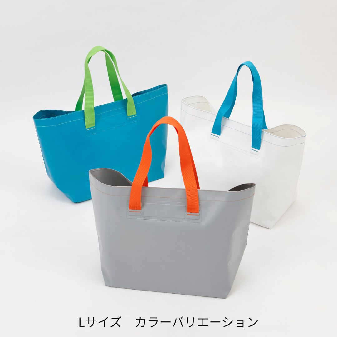 ザブザブ洗える おしゃれな人気の防水トートバッグ ターポリン素材 ZAB