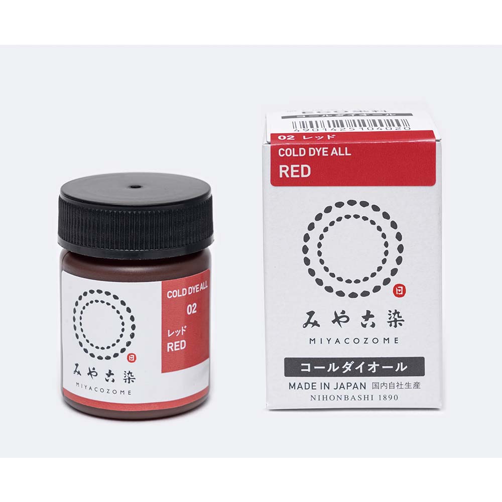 桂屋ファイングッズ　布を染める　染料　みやこ染め　コールダイオール　COLD DYE ALL　２０g