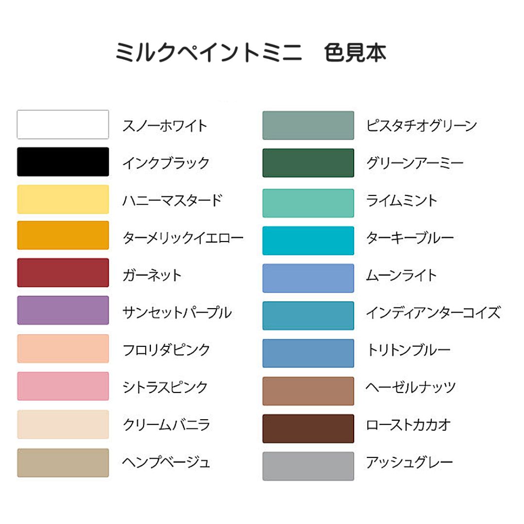 ターナー　オリジナルカラーペンキ ターナー色彩 水性多用途塗料（ペンキ） ミルクペイント ミニ 70ml