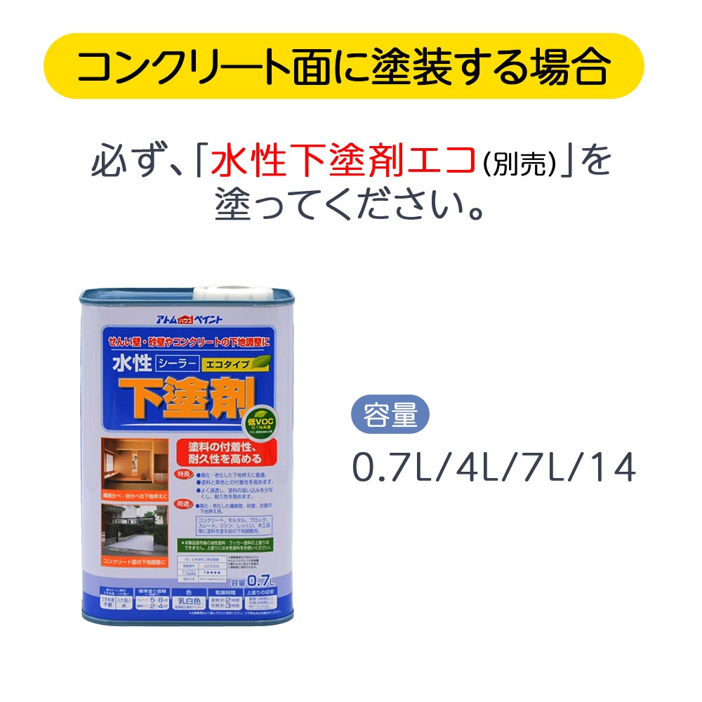 アトムハウスペイント　駐車場区画線ライン引き　道路線引き用塗料　水性ハードライン　８ｋｇ　白