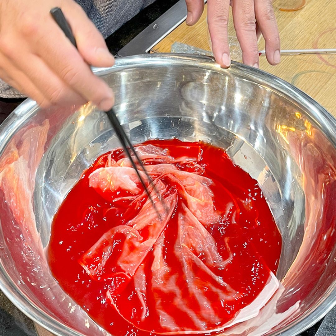 桂屋ファイングッズ　布を染める　染料　みやこ染め　ポリエステルダイ　POLYESER　DYE　20g