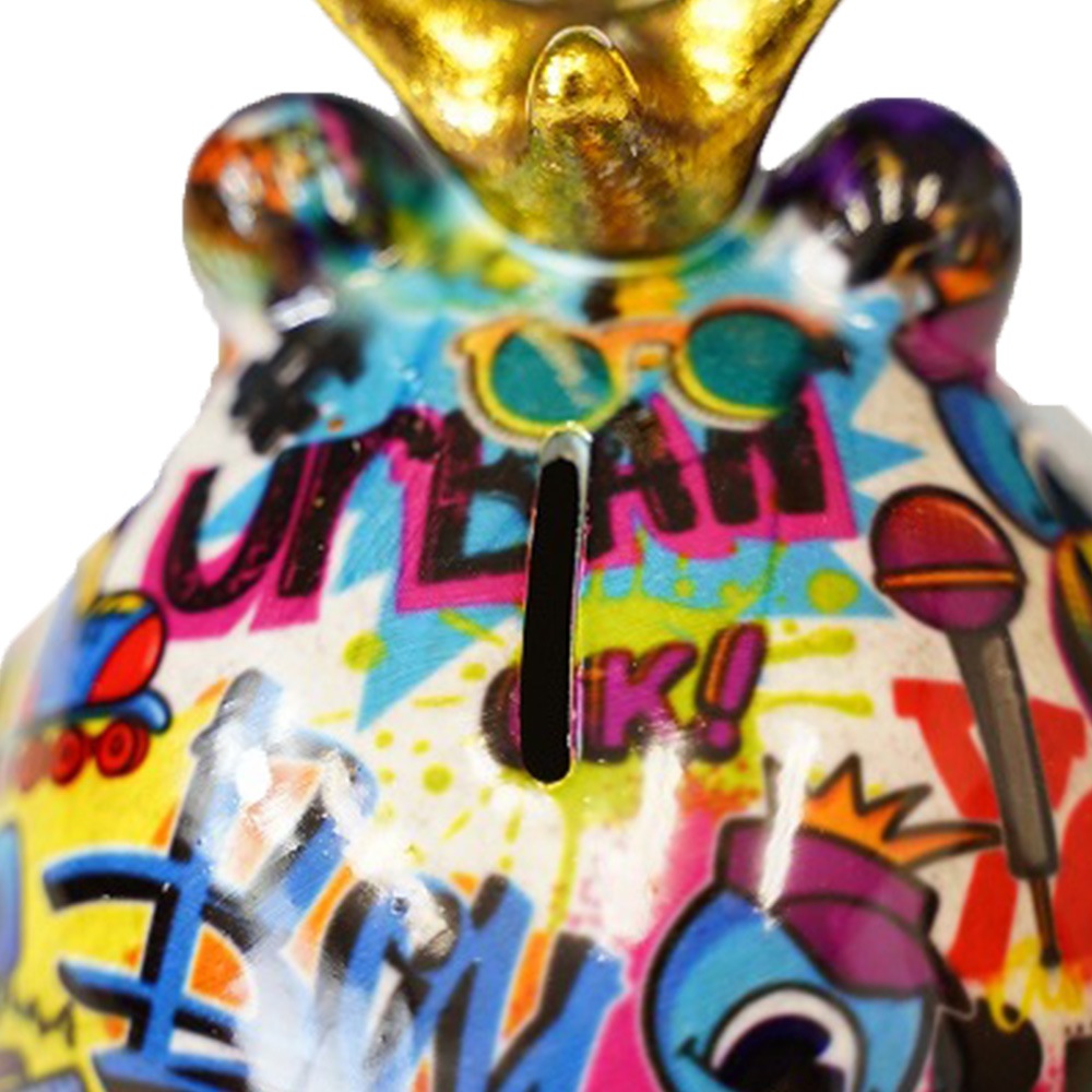 POMME PIDOU（ポンピドゥー） 貯金箱 カエル マネーバンクフレディ （A）