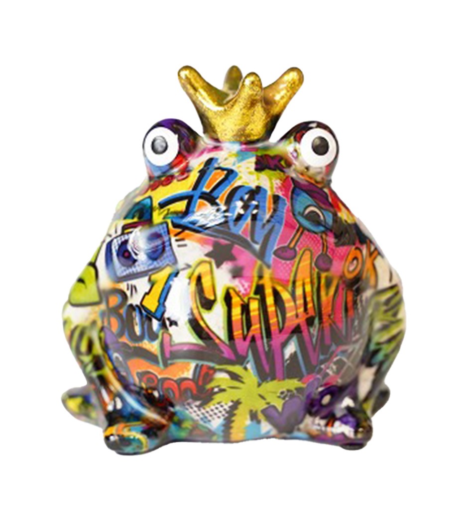 pomme pidou 貯金箱　ポンピドゥ カエル貯金箱 Pomme pidou ポンピドゥ 貯金箱 カエル オブジェ | ジョイフルパル