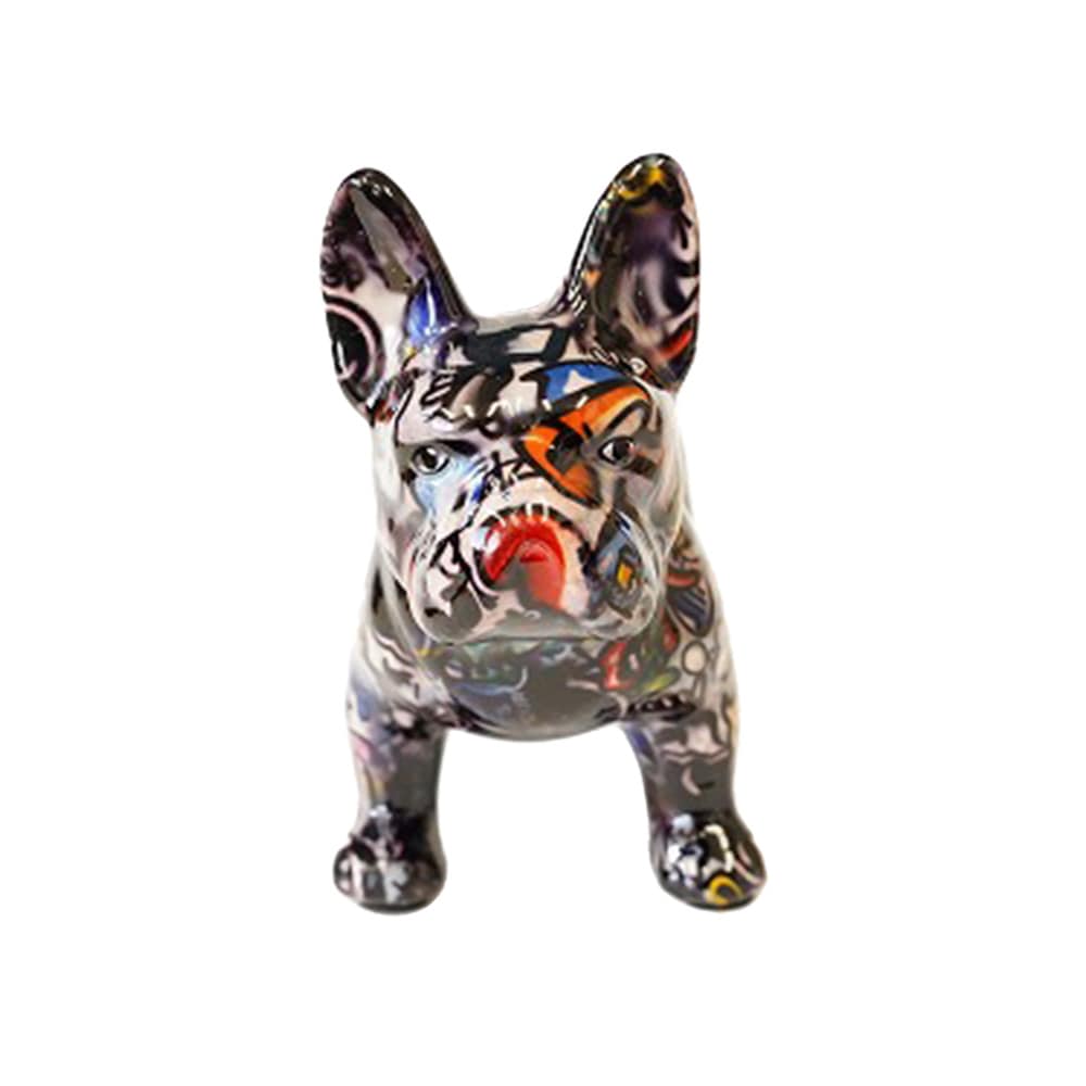 POMME PIDOU（ポンピドゥー） セラミック製貯金箱 フレンチブルドッグ