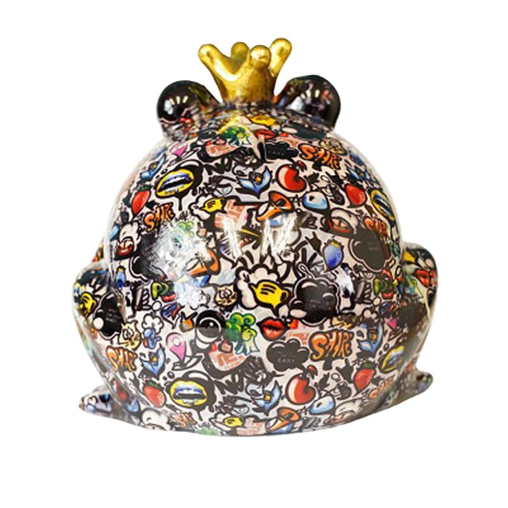 POMME PIDOU（ポンピドゥー） セラミック製貯金箱 カエル マネー