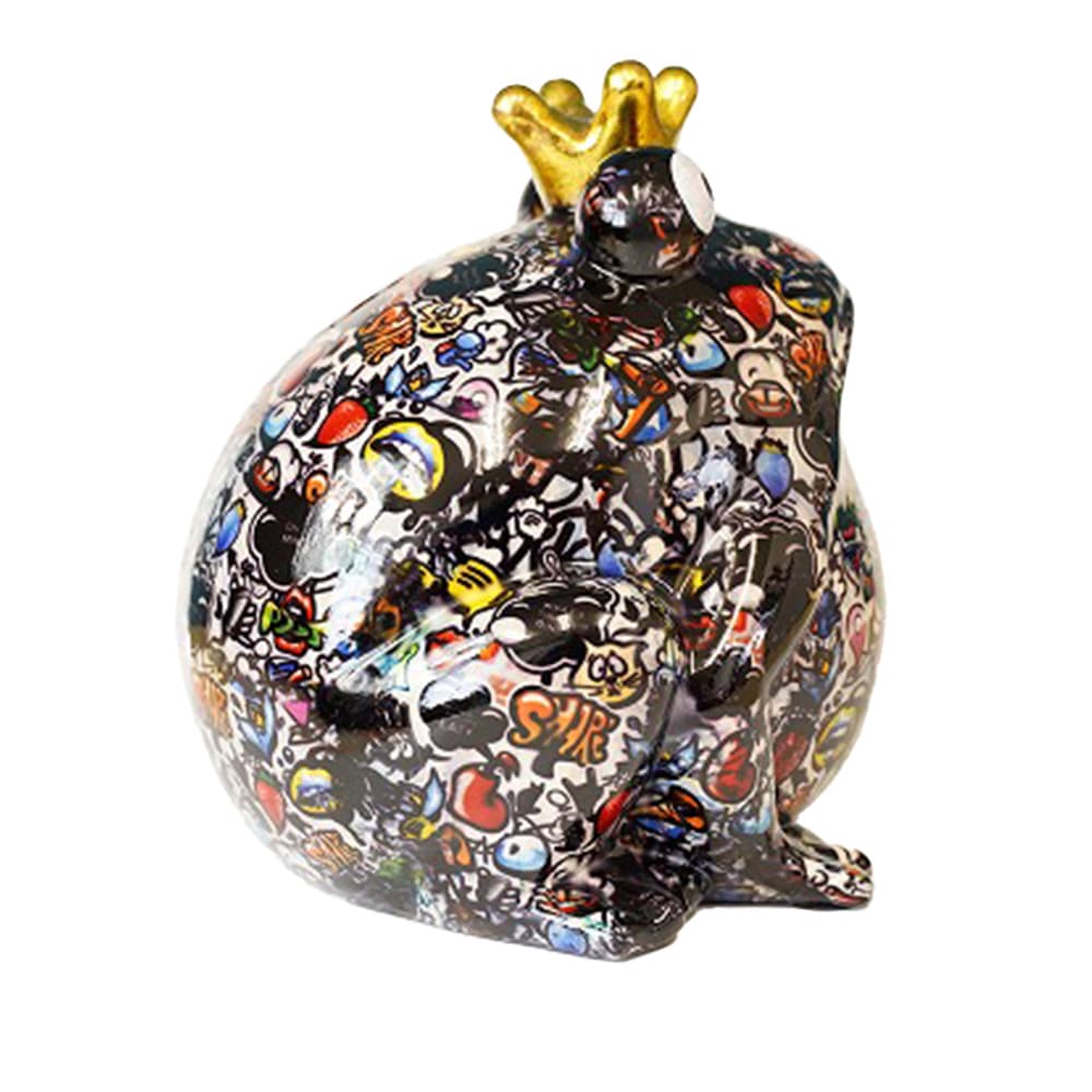 POMME PIDOU（ポンピドゥー） セラミック製貯金箱 カエル マネー