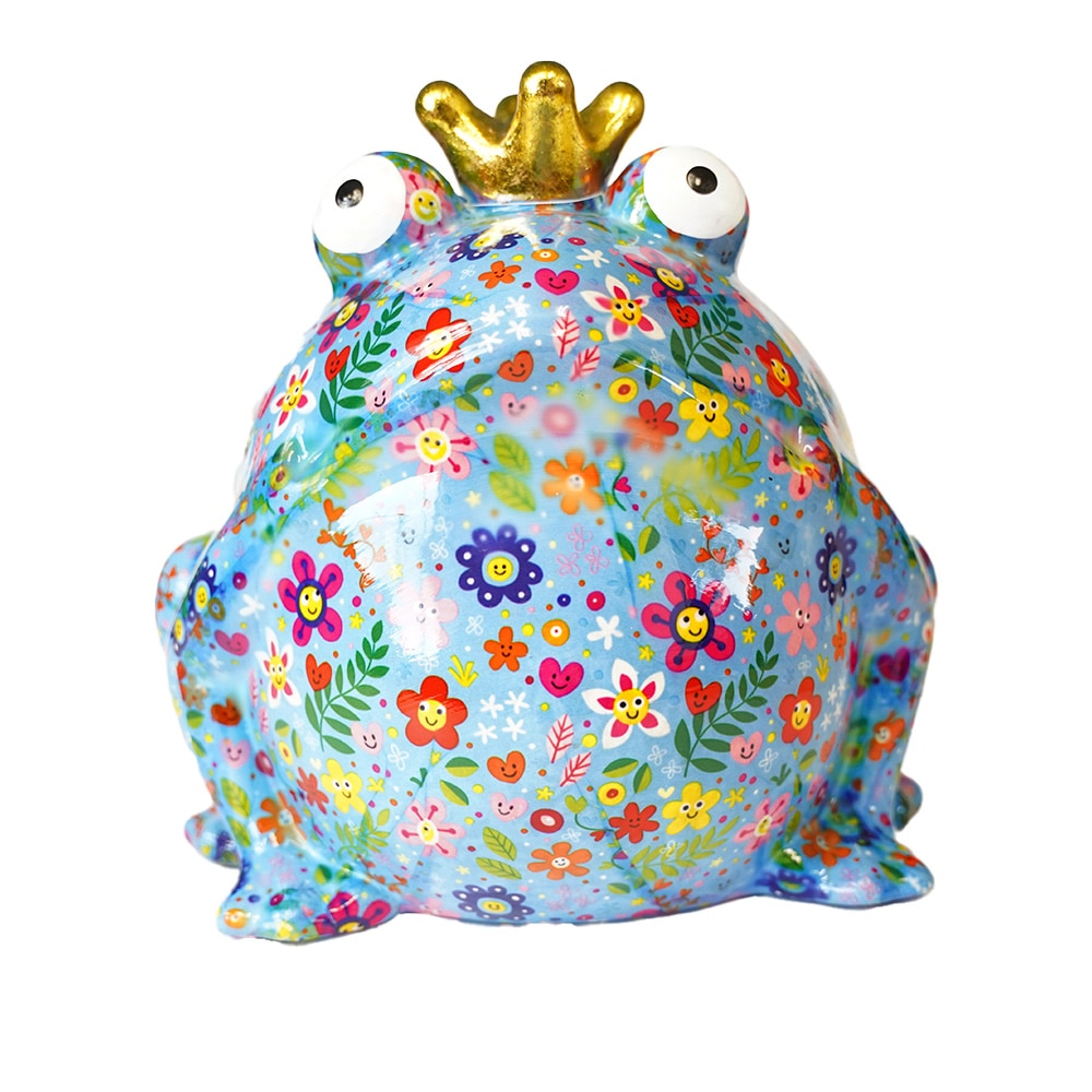 POMME PIDOU（ポンピドゥー） セラミック製貯金箱 カエル マネー