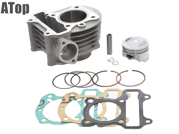 CHARMO チャーモ アルミ製 ボアアップ シリンダーキット TODAY トゥデイ AF61 DIO ディオ AF62 AD14 47mm 47φ 76cc カスタム パーツ