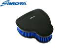 SIMOTA エアフィルターエレメント OHA-1330 VTX1300 RETRO VTX1300S VTX1300C VTX1300R VTX1300T カスタム パーツ|エアフィルター|吸気関連