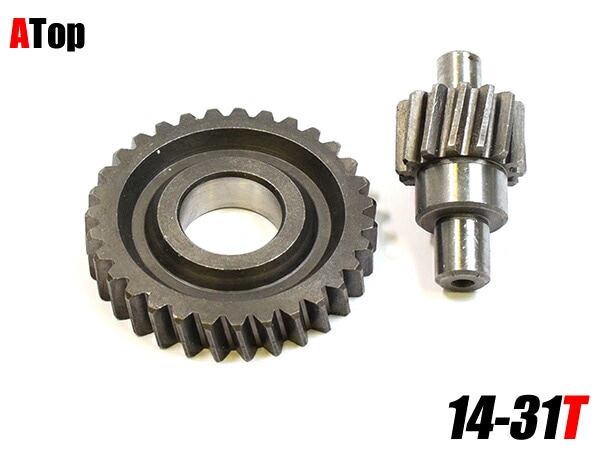 JOG50 ハイギアキット ファイナルギア 14T-31T ジョグ50 3KJ 3YJ 3YK アプリオ 4LV 4JP ビーノ 5AU BW'S50 5DA カスタム パーツ