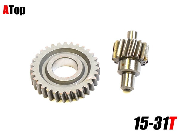 JOG50 ハイギアキット ファイナルギア 15T-31T ジョグ50 3KJ 3YJ 3YK アプリオ 4LV 4JP ビーノ 5AU BW'S50 5DA カスタム パーツ