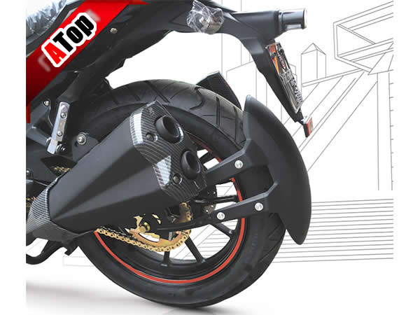 在庫処分！特価 YBR125 アームマウント マッドガード スプラッシュガード リアフェンダー カスタム パーツ