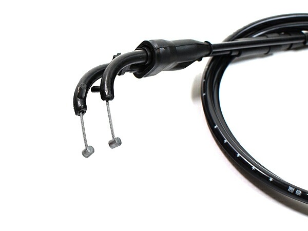 TW200 TW200E -99年 スロットルワイヤー アクセルワイヤー 純正長 2JX