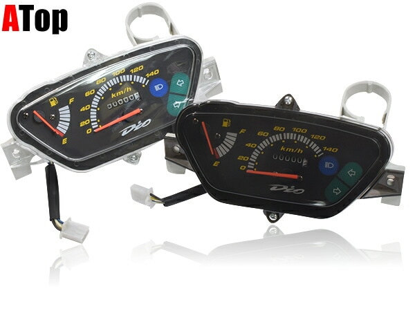 DIO AF17 AF18 ディオ Gダッシュ 用 140km スピードメーター クリア スモーク カスタム パーツ