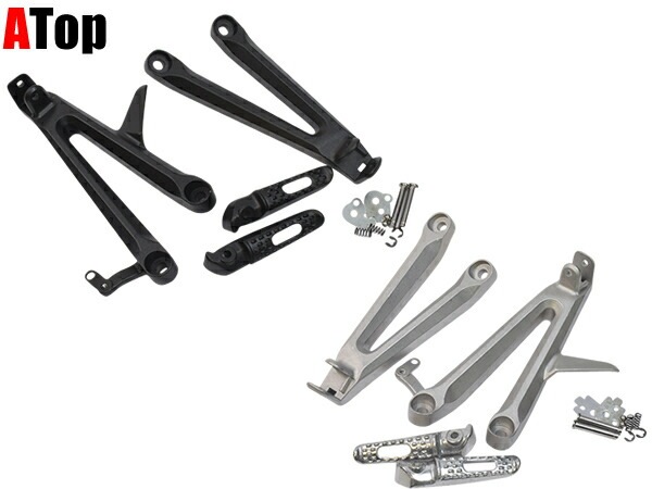 在庫処分!特価 CBR1000RR 04-07 SC57 タンデムステップ ブラック シルバー カスタム パーツ