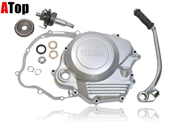 YBR125 キックスターターキット 後付けキット クランクケース キックペダル フルセット カスタム パーツ