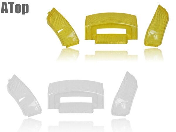 DIO ディオ AF17 AF18 AF25用のテールレンズ クリア イエロー カスタム パーツ