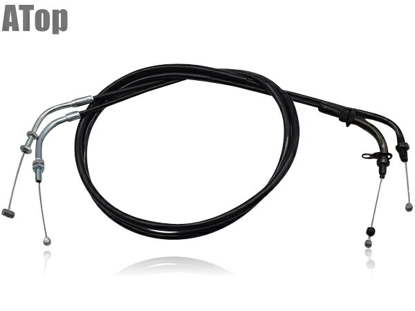 ドラッグスター400 XVS400 4TR ～99 スロットルワイヤー アクセルワイヤー 4TR-26311-00 4TR-26312-00 互換 カスタム パーツ