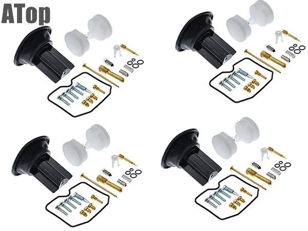 ゼファー400 C1-C6 ZR400C 89-96 燃調キット キャブレターリペア オーバーホールキット 1台分 フルセット フロート付 カスタム パーツ