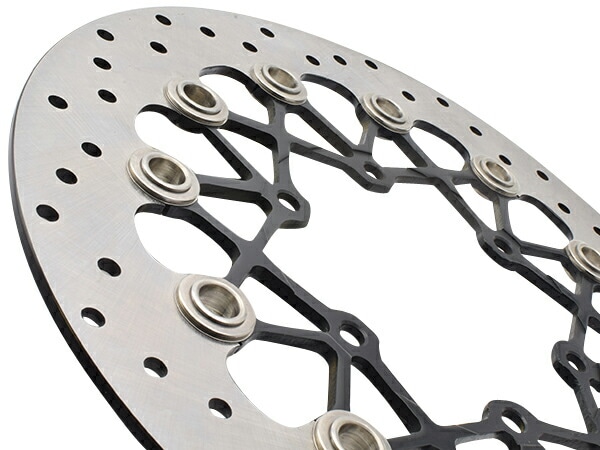 フレイムディスクΦ310 フロント用右側 ブラックインナー MOTO MASTER（モトマスター） GSR600（06〜10年） フレイムディスクΦ310 フロント用右側 ブラックインナー MOTO MASTER