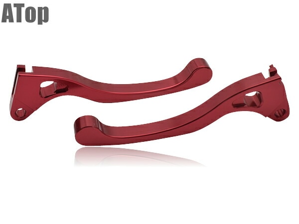 DIO ディオブレーキレバーセット AF18 AF24 AF27 AF34 AF55 AF56 右レバー 左レバー ドラムブレーキ レッド カスタム パーツ