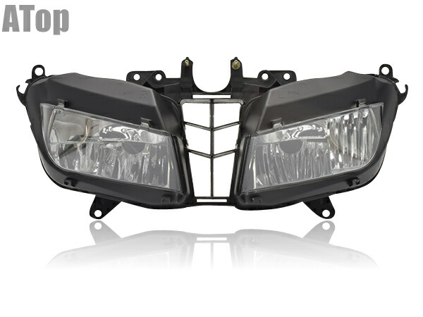 新品CBR600RR 2013~2019 PC40 後期 社外品 ヘッドライトユニット ヘッドライト本体 クリア カスタム パーツ