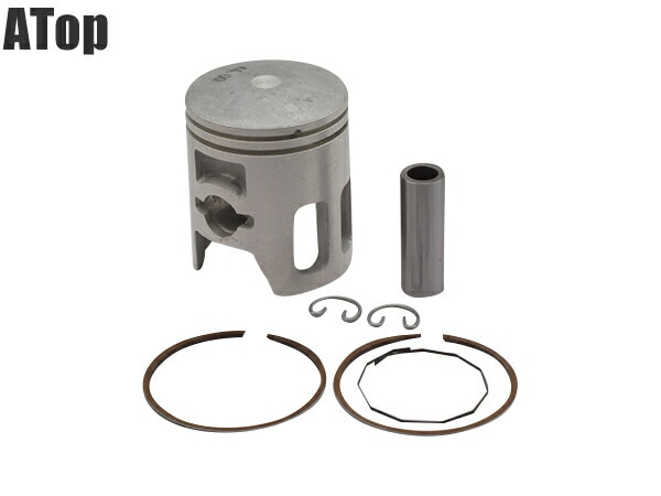 ATopオリジナル スーパーDIO AF27 AF28系 エンジン用 44mm ピストンキット 62.9cc ポート穴付き 豚鼻 カスタム パーツ