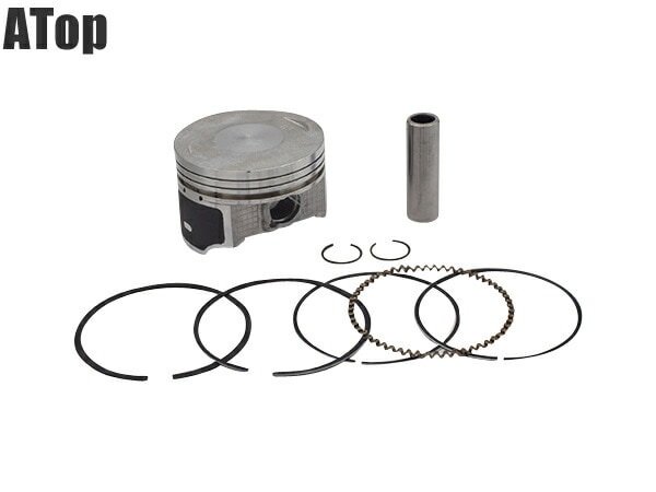 ATopオリジナル YBR125 YBR125 XTZ125 TTR125 66mm 184.6cc モリブデン加工 ピストン カスタム パーツ